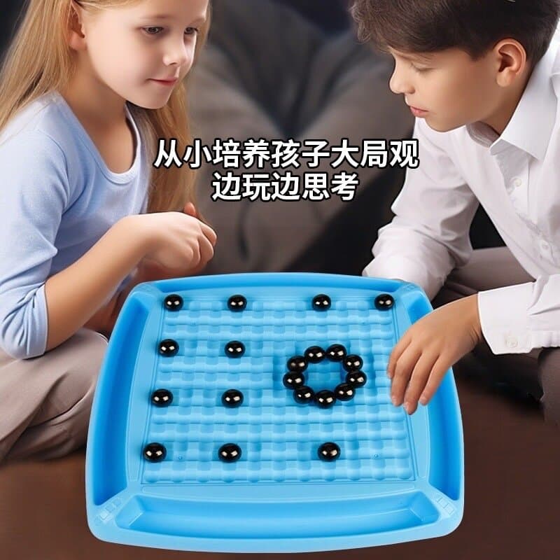 Magnetic Battle Chess Game with Punishment Wheel – Fun Family Strategy Game (Ages 9+) 3