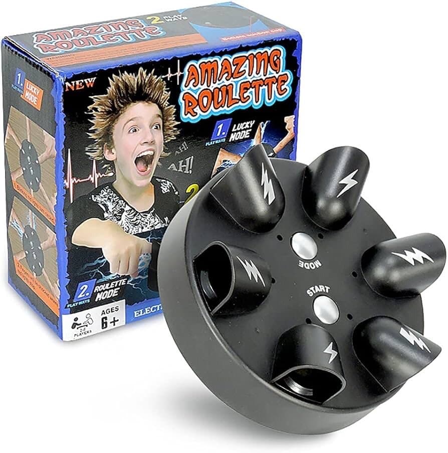 Amazing Electric Roulette Game – Fun Shock Challenge Party Game (2–6 Players, Ages 14+) 2
