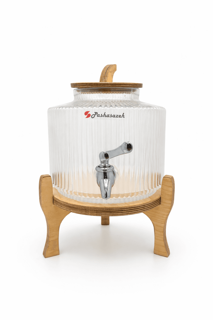 Glass Beverage Dispenser - Clear 1