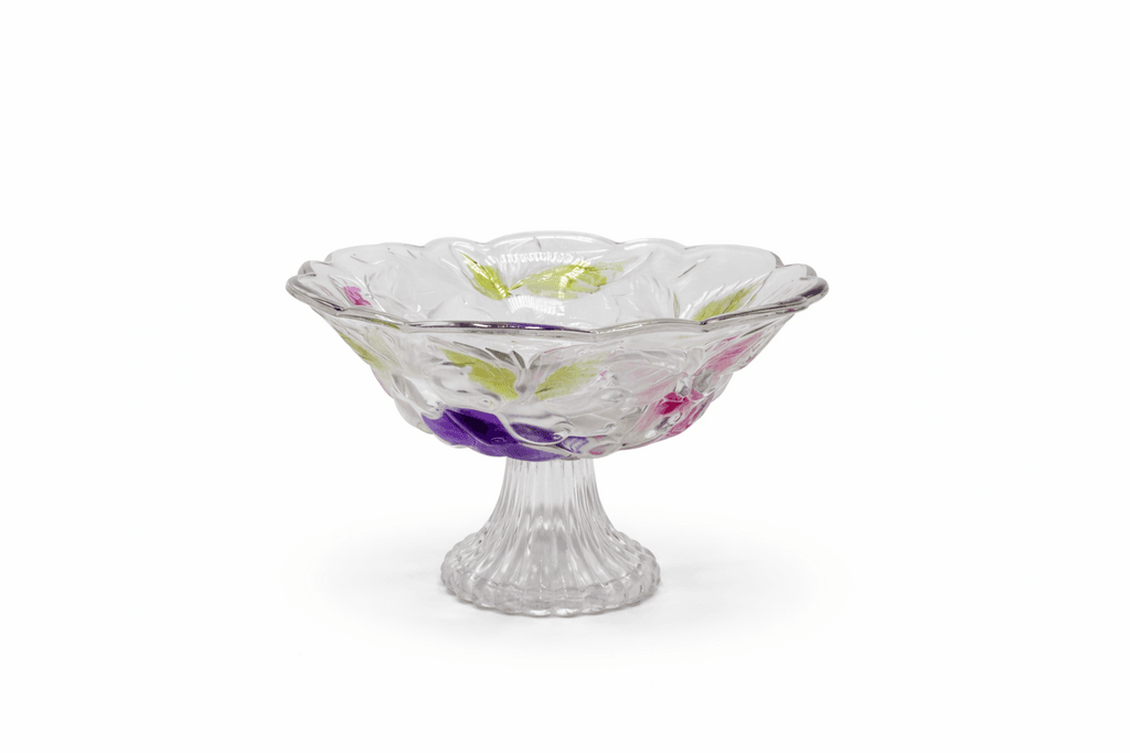 Glass Fruit Bowl - Clear (S)