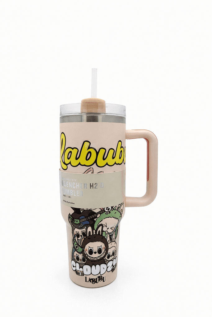 Stanley x Labubu Quencher H2.0 Tumbler - Cream (1.18L)