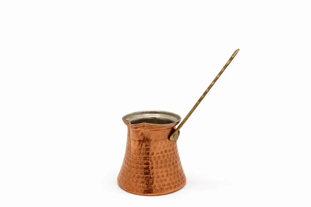 Turkish Coffee Pot - Light Brown (M)