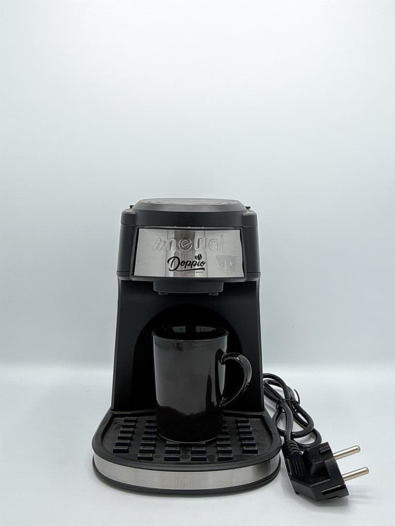 Newal Doppio Coffee Machine - Silver