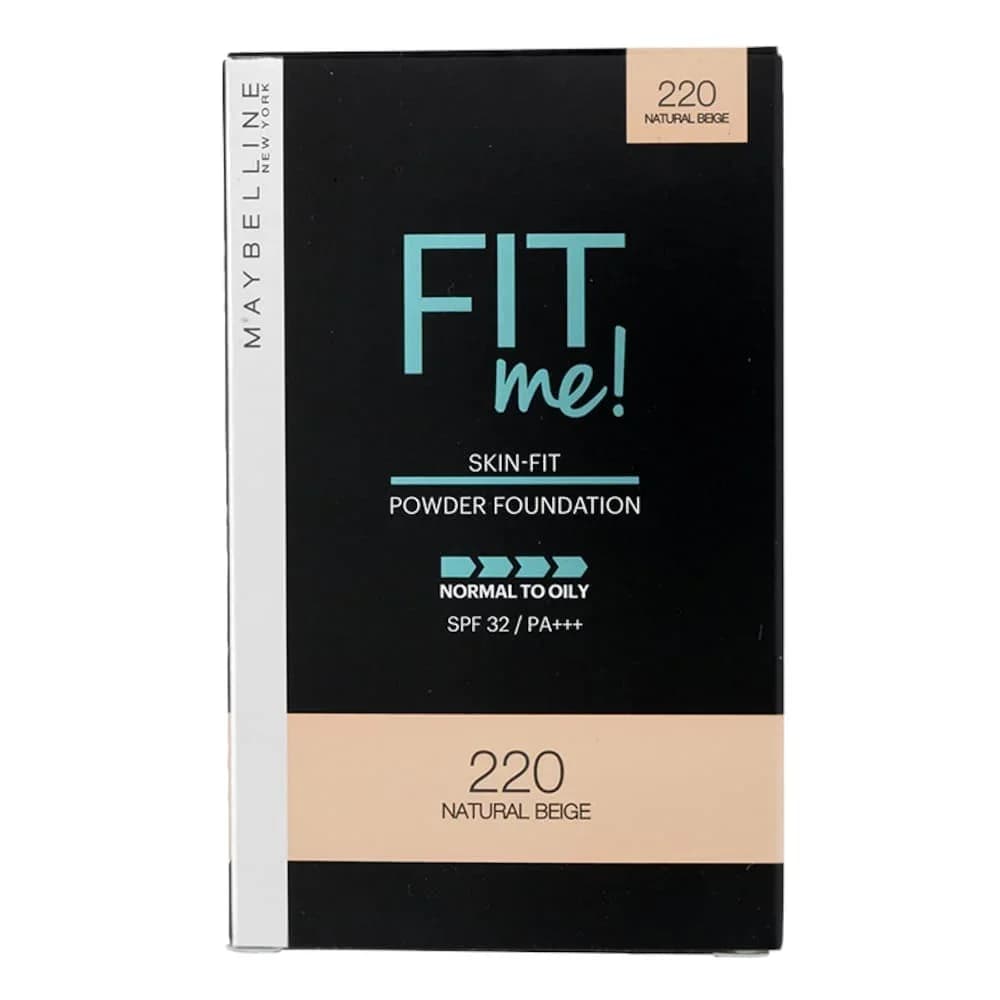 Maybelline Fit Me Powder Face Foundation (Shade 220)