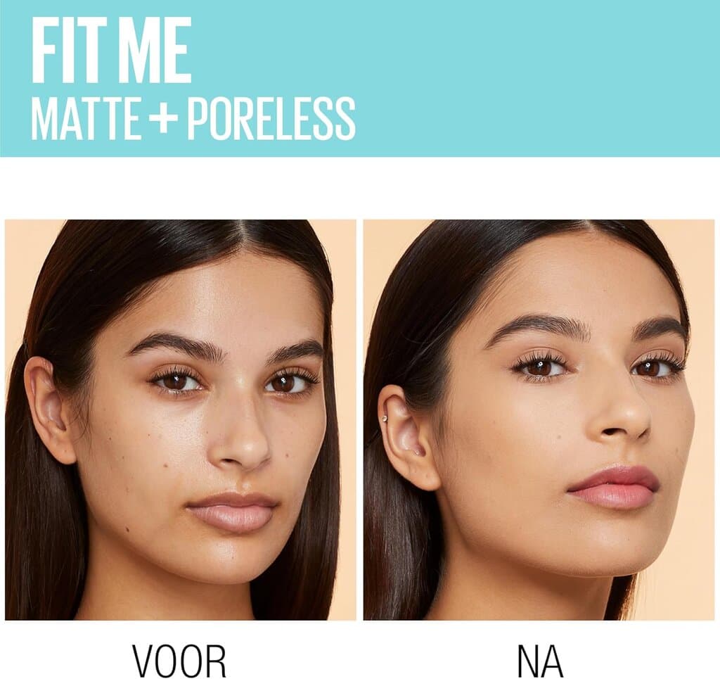 Maybelline Fit Me Matte & Poreless Foundation (124 Soft Sand) 7