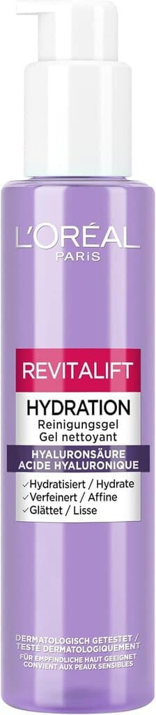 L’Oréal Paris Revitalift Hydration Cleansing Gel With Hyaluronic Acid (150ml)