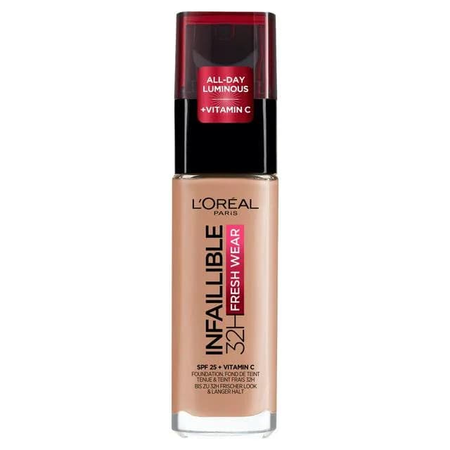 L'Oreal Paris Infaillible 32H Fresh Wear Foundation (160 Rose Linen)