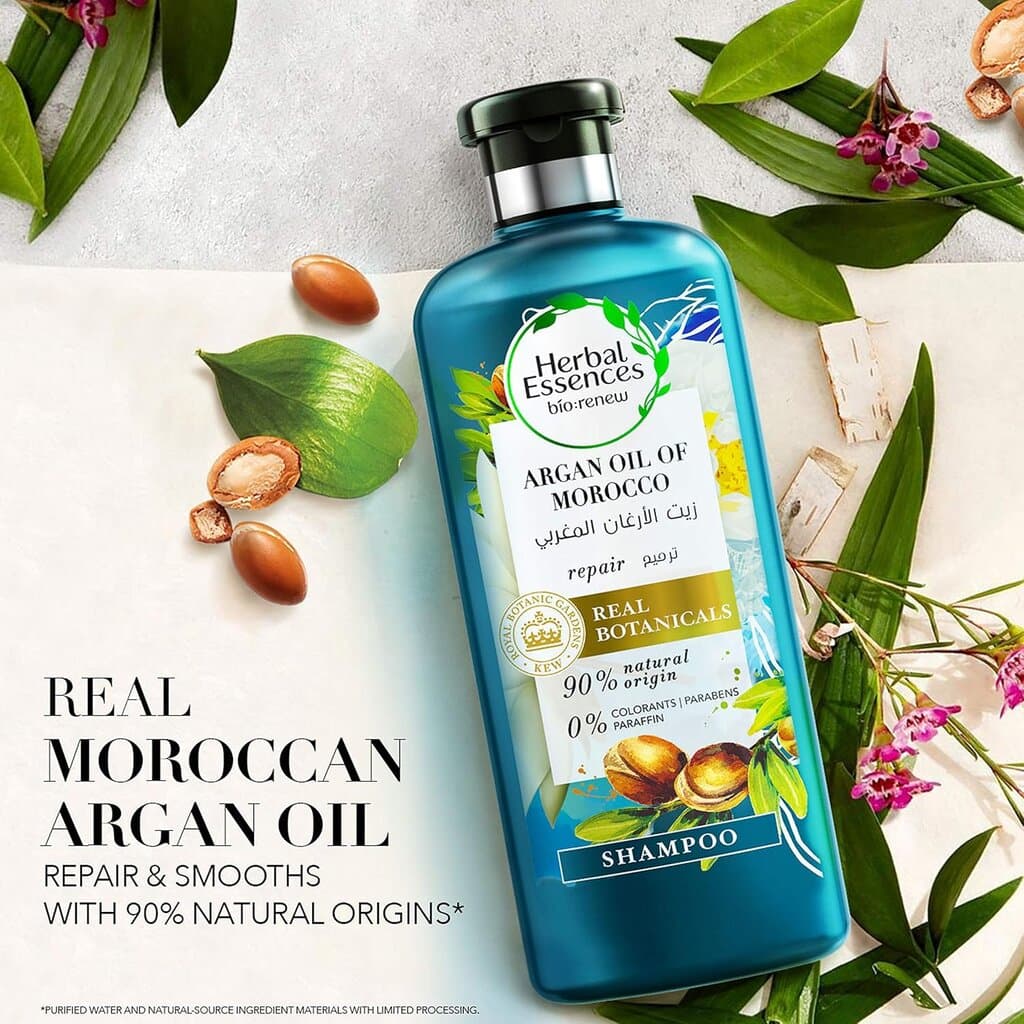Herbal Essences Bio Renew Repair Argan Oil Of Morocco Shampoo (400ml) 2