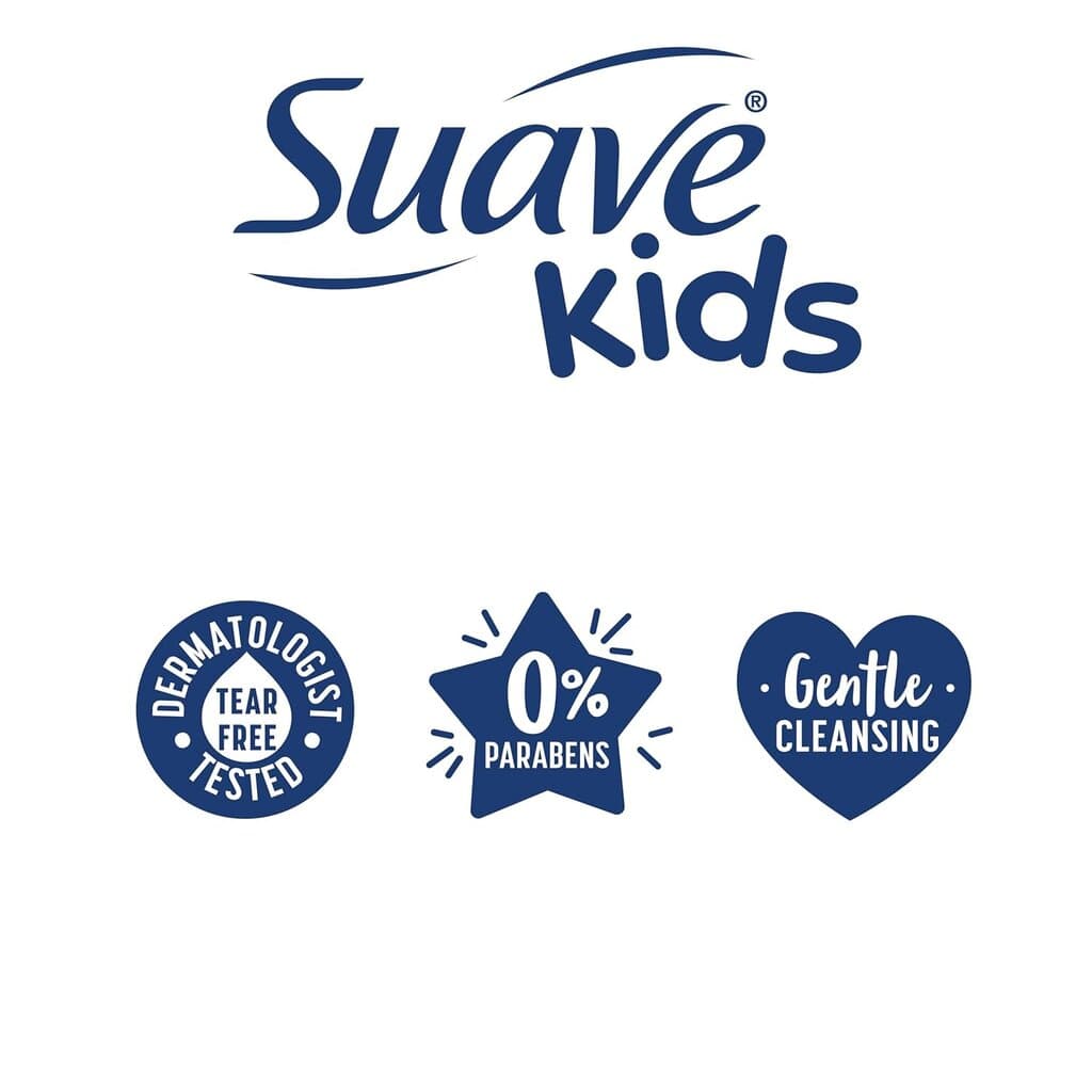 Suave Kids 3 In 1 Tear Free Body Wash Shampoo And Conditioners (700ml) 3