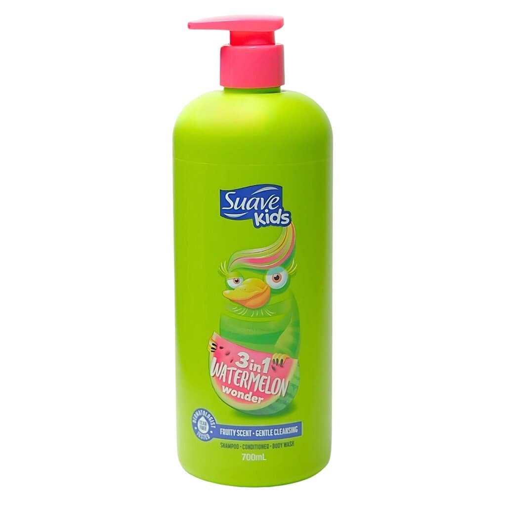 Suave Kids 3 In 1 Baby Shampoo With Watermelon Scent (700ml)