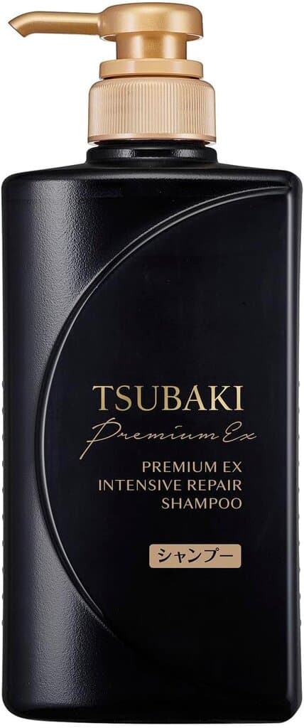 Tsubaki Premium Ex Intensive Repair Shampoo For Damaged Hair And Root Care (490ml)