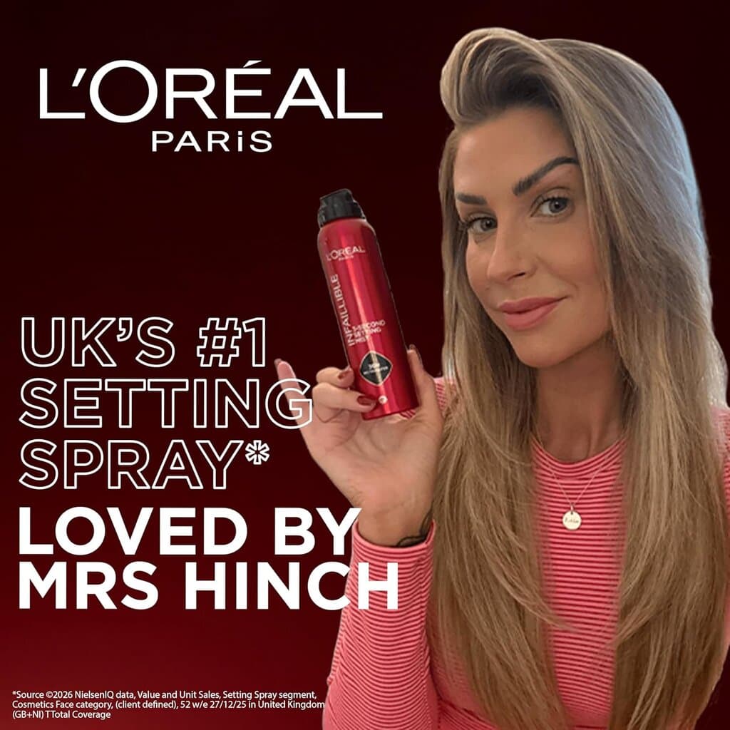 L'Oreal Paris Infallible 3-Second Setting Spray Mist 2