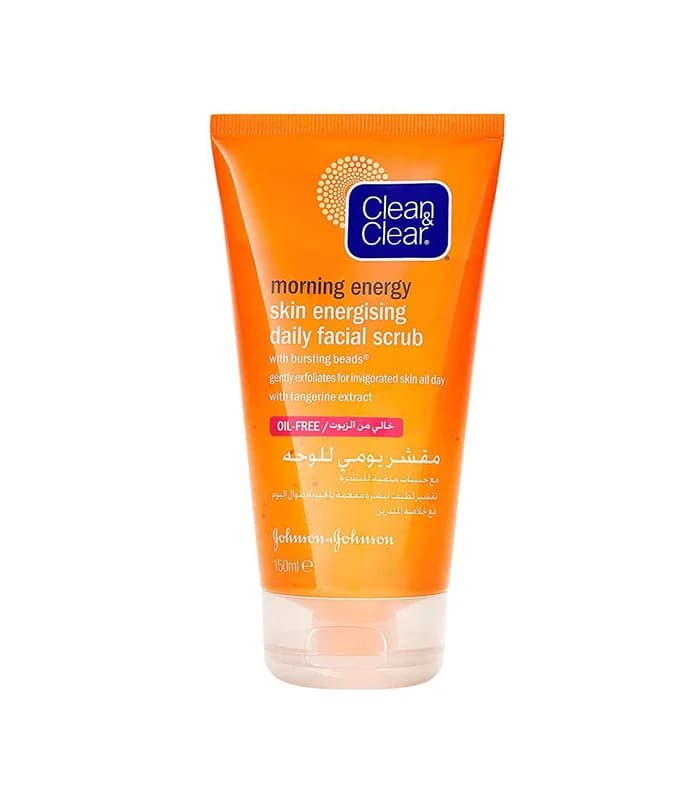 Clean & Clear Daily Facial Scrub With Mandarin Extract (150ml)