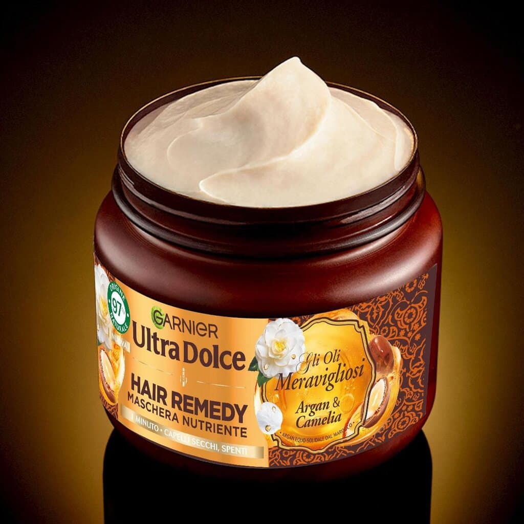 Garnier Ultra Dolce Hair Remedy Argan & Camelia Wonderful (340ml) 3