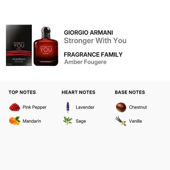 Giorgio Armani Men'S Stronger With You 100ml - Parfum 3