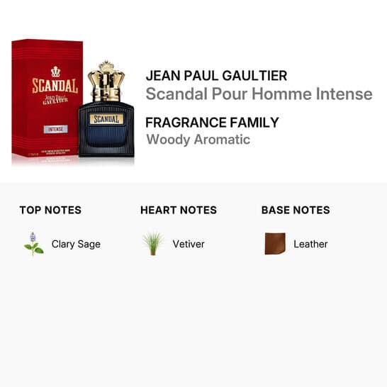 Jean Paul Gaultier Men'S Scandal Pour Homme Intense 100ml - EDP Spray 2