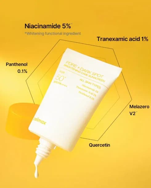 Celimax Pore+Dark Spot Brightening Care Sunscreen SPF50 (50ml) 2