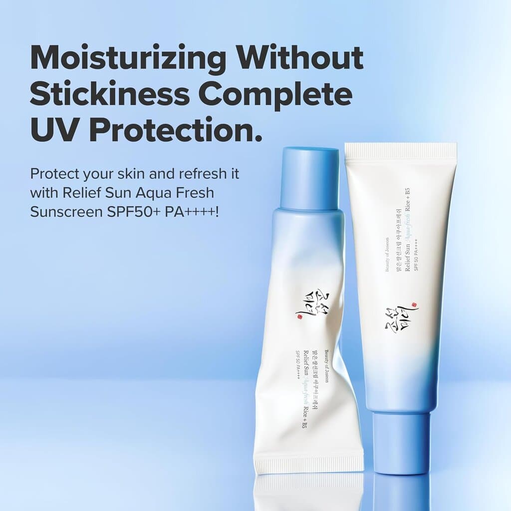 Beauty Of Joseon Relief Sun Aqua-Fresh Sunscreen Rice + Panthenol SPF 50+ PA++++ 4