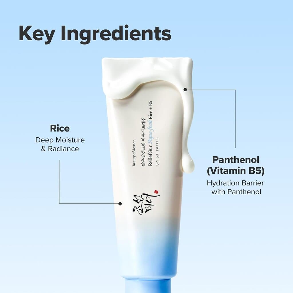 Beauty Of Joseon Relief Sun Aqua-Fresh Sunscreen Rice + Panthenol SPF 50+ PA++++ 6