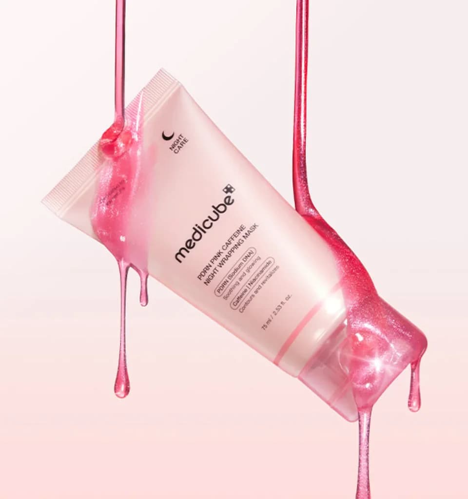 Medicube PDRN Pink Caffeine Night Wrapping Mask (75ml) 2