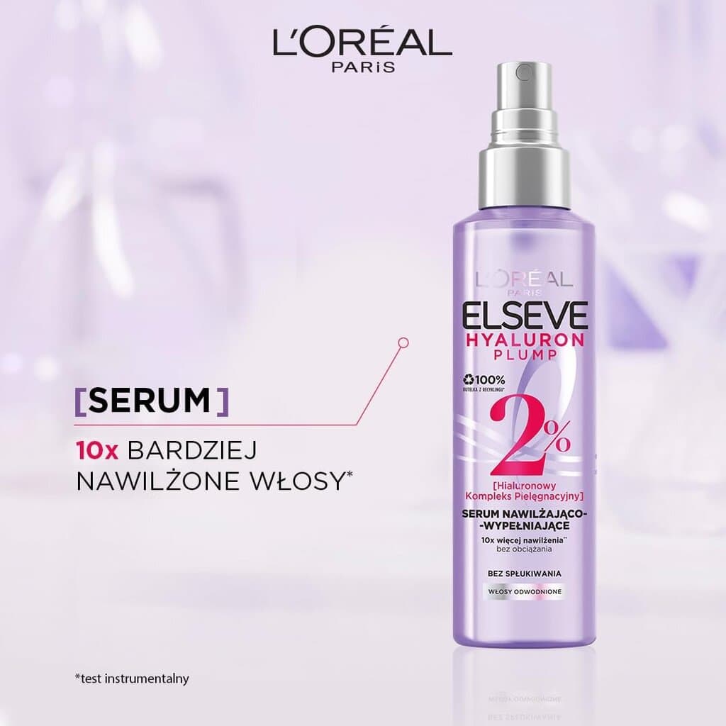 L'Oréal Elseve Hyaluron Plump Moisturising Serum (150ml) 2