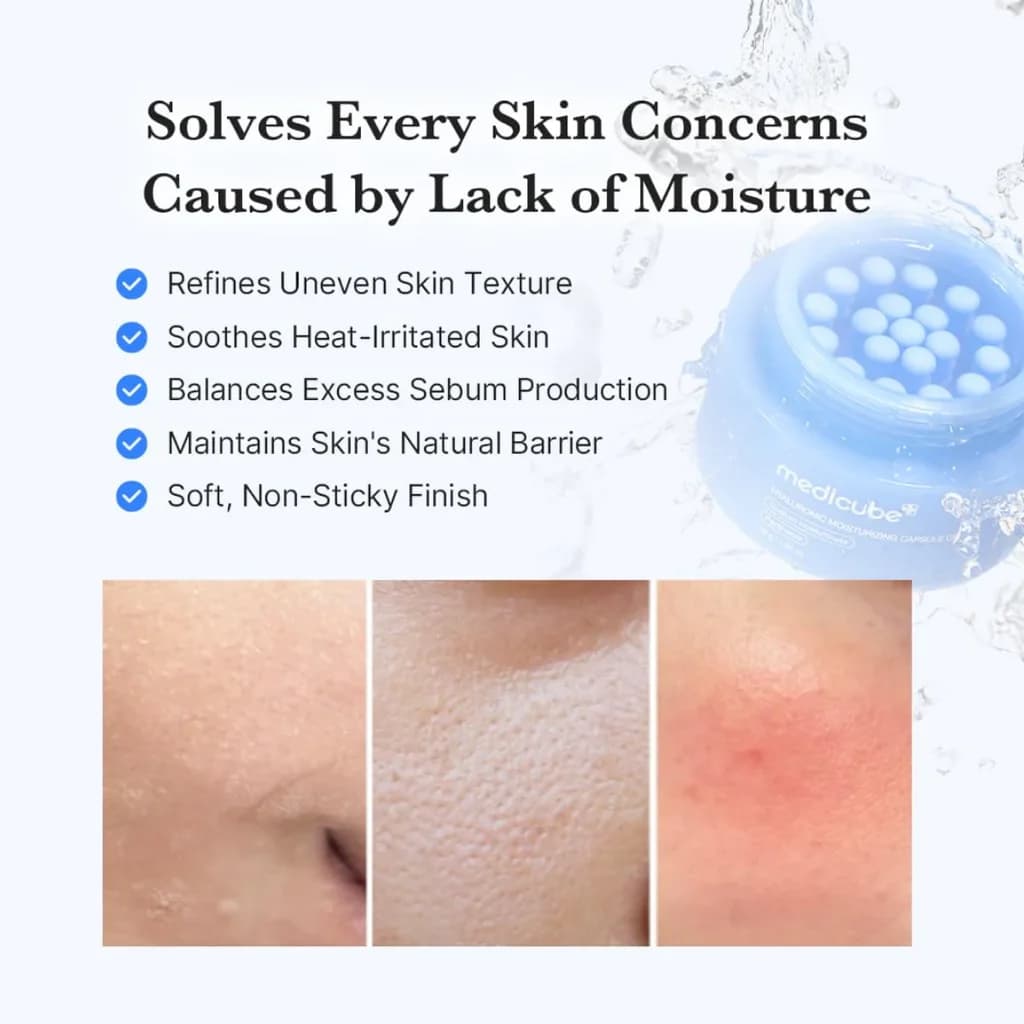 Medicube Hyaluronic Moisturizing Capsule Cream (55g) 2