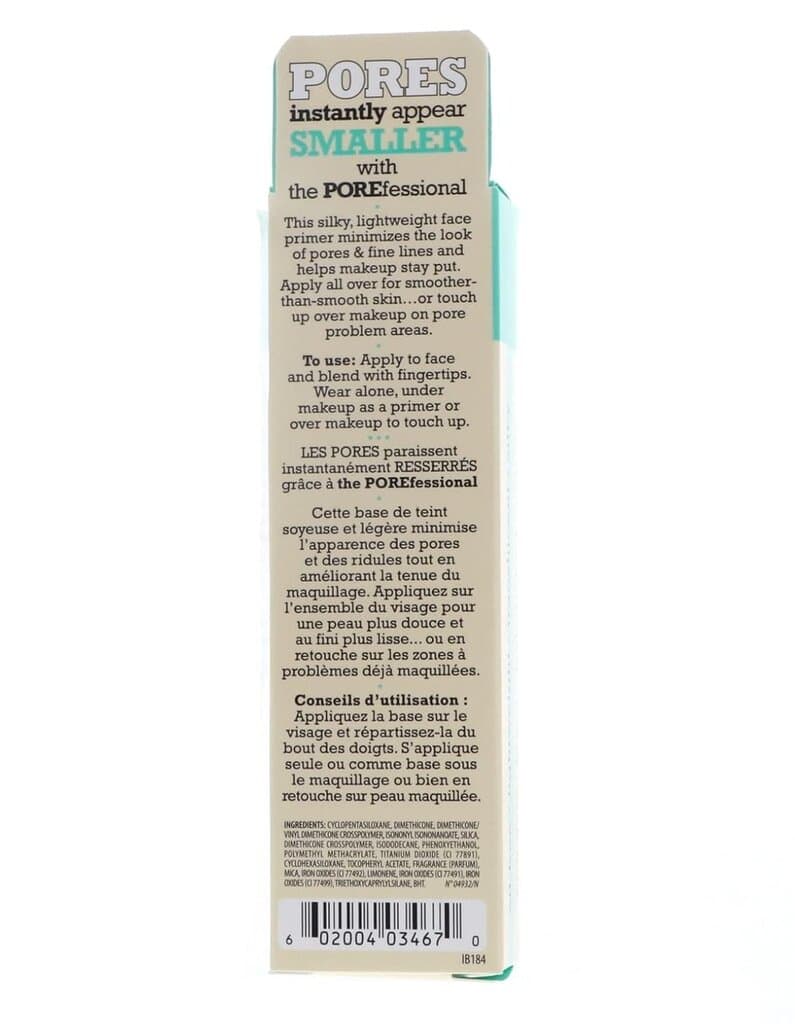 Benefit Cosmetics Porefessional Pro Balm Face Primer Pore Minimizer (22ml) 3