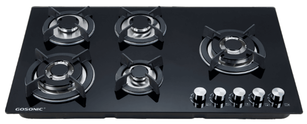 Gosonic Gas 5 Burner Cooktop - GGC-3390
