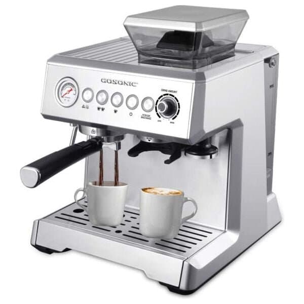 Gosonic Coffee Maker - GEM-880 (Silver)