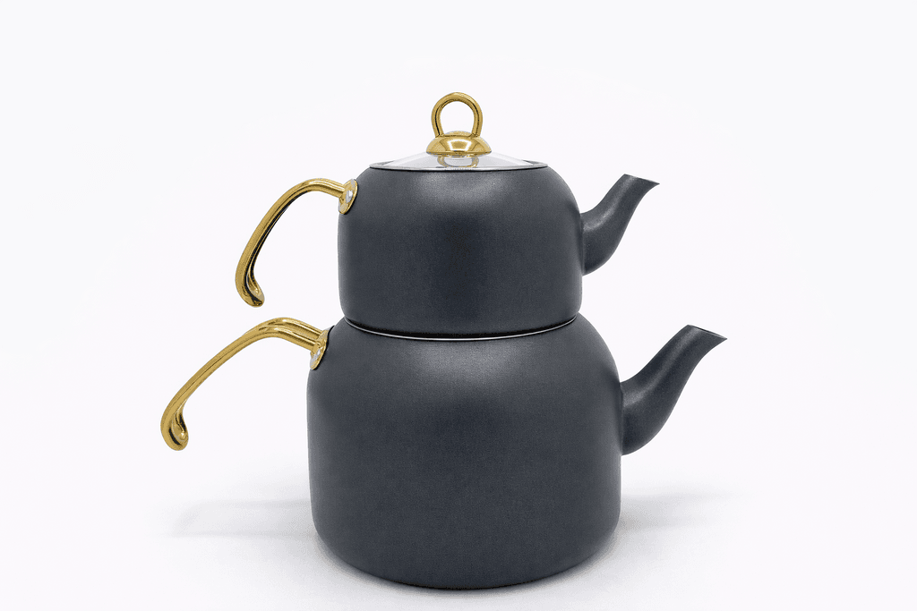 O.M.S Ceramic Cookware Set - Dark Gray 8