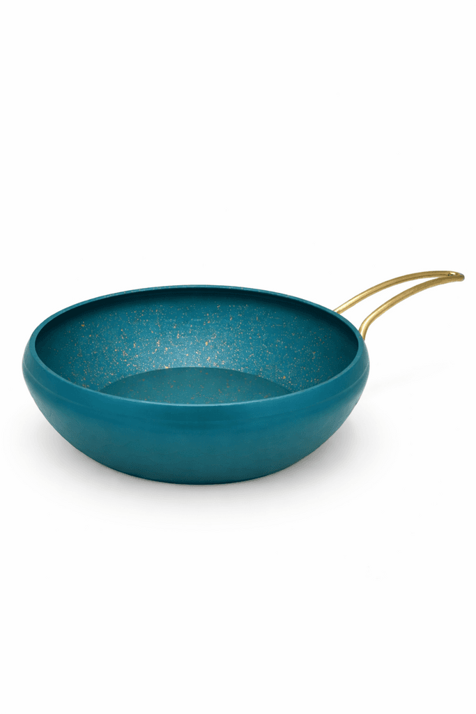 O.M.S Ceramic Cookware Set - Dark Teal 6