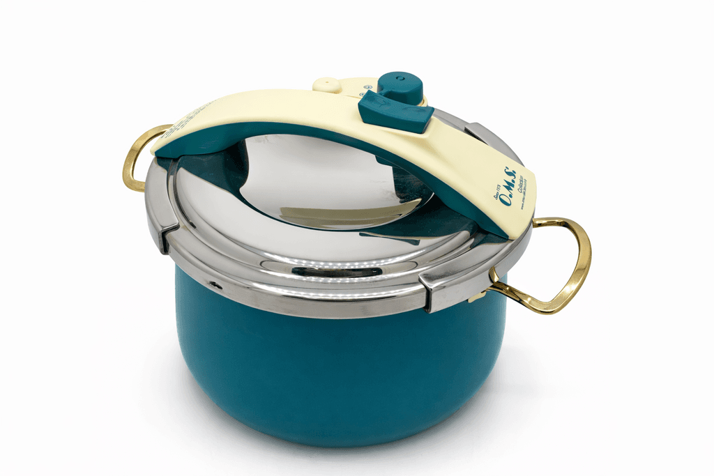 O.M.S Ceramic Cookware Set - Dark Teal 10