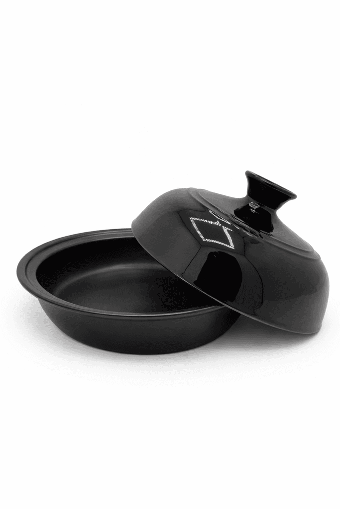 Ceramic Tagine Pot - Black 2