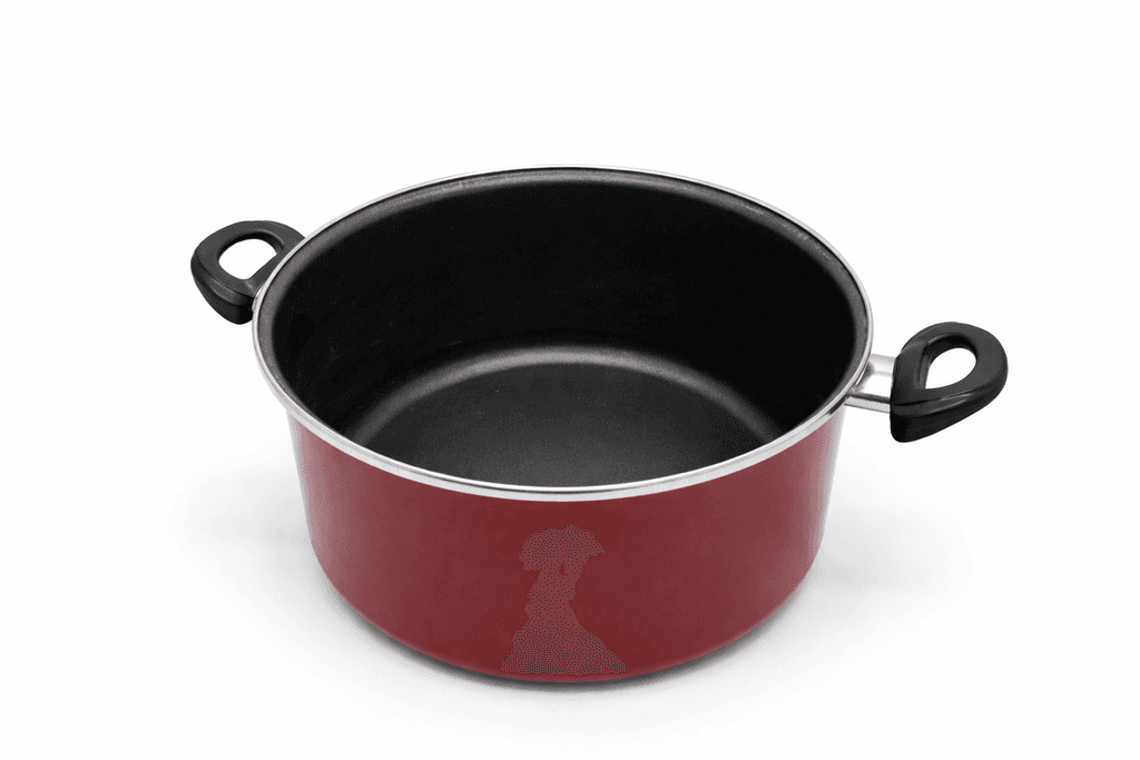 Vitrinor 30cm Teflon Cooking Pot - Dark Red 2