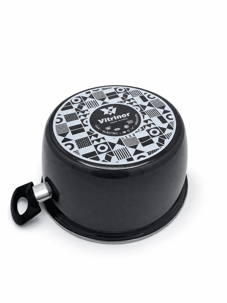 Vitrinor 30cm Teflon Cooking Pot - Black 3