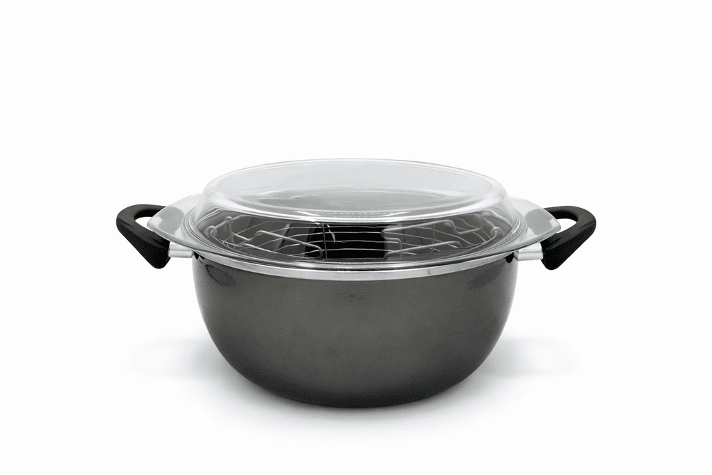Vitrinor 26cm Teflon Cooking Pot - Black
