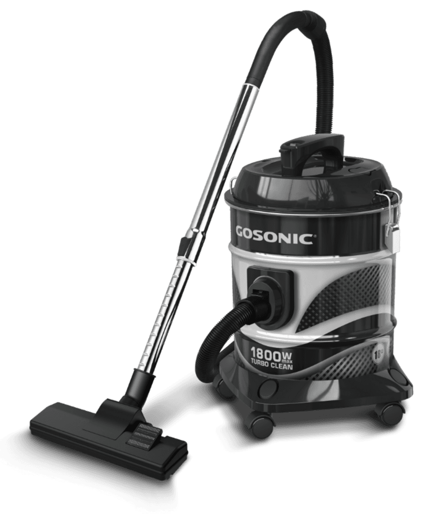 Gosonic 1800W 18L Drum Vacuum - GSV-1818 (Black)