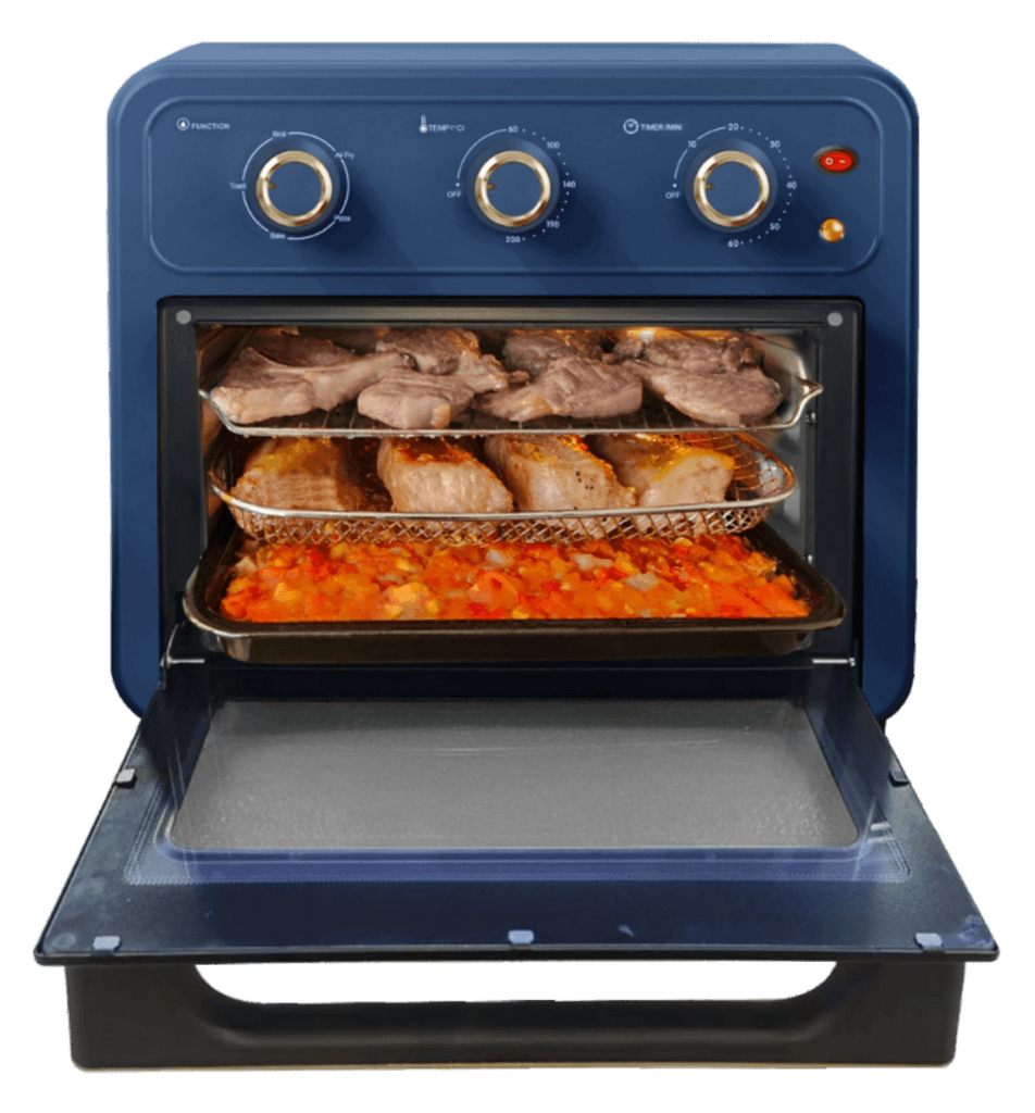 Gosonic 2 In 1 Air Fryer and Electric Oven - GAF-512 (Black)