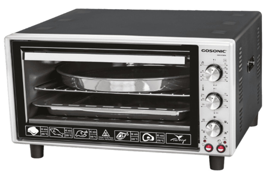 Gosonic 50L Electric Oven - GEO-650 (Silver)