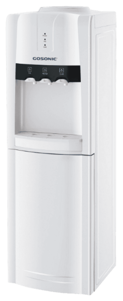 Gosonic Water Dispenser With Refrigerator - GWD-523 (White)