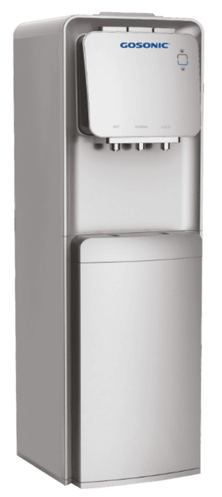 Gosonic Water Dispenser With Refrigerator - GWD-526 (Silver)