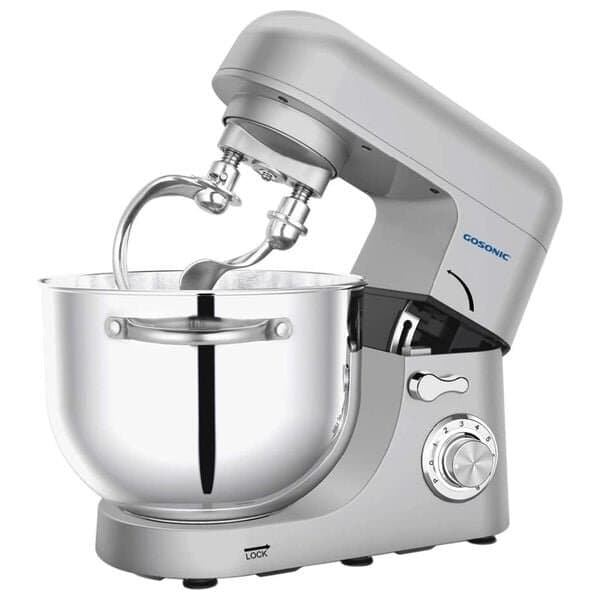 Gosonic 1800W 7L Bowl Stand Mixer - GSM-507 (Silver)