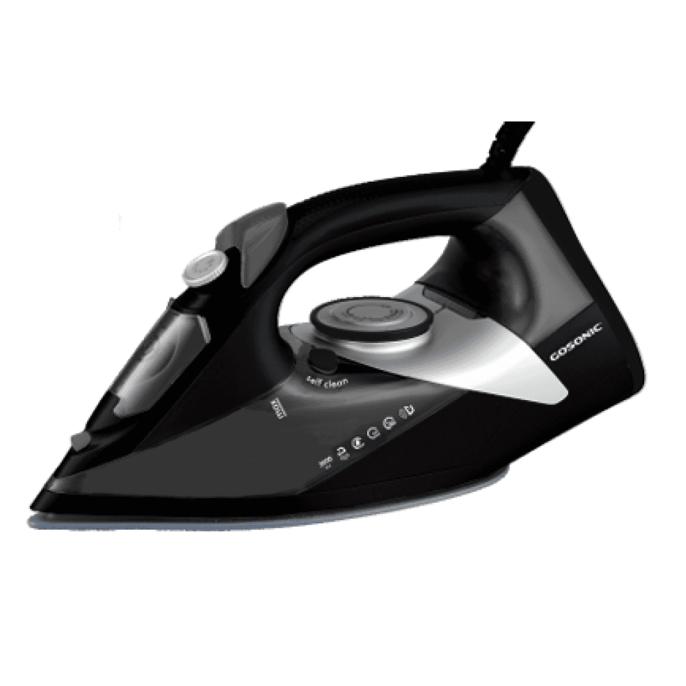 Gosonic Steam Iron 300ml 3000W - GSI-298 (Black)