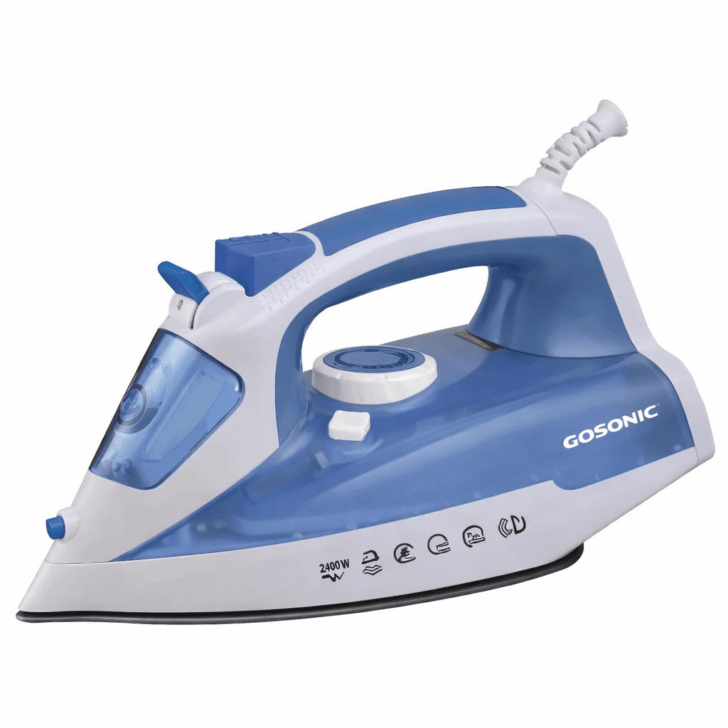 Gosonic Steam Iron 400ml 2400W - GSI-295 (Blue)
