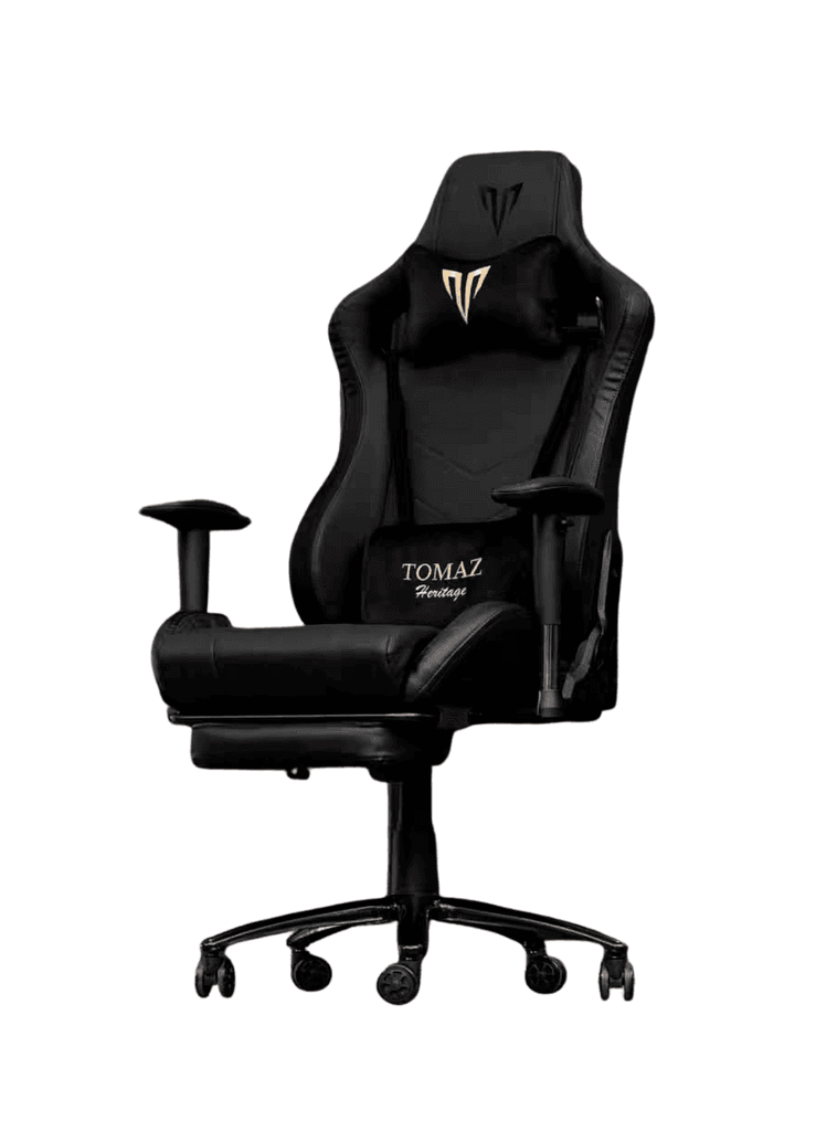 TOMAZ Heritage Gaming Chair - Black