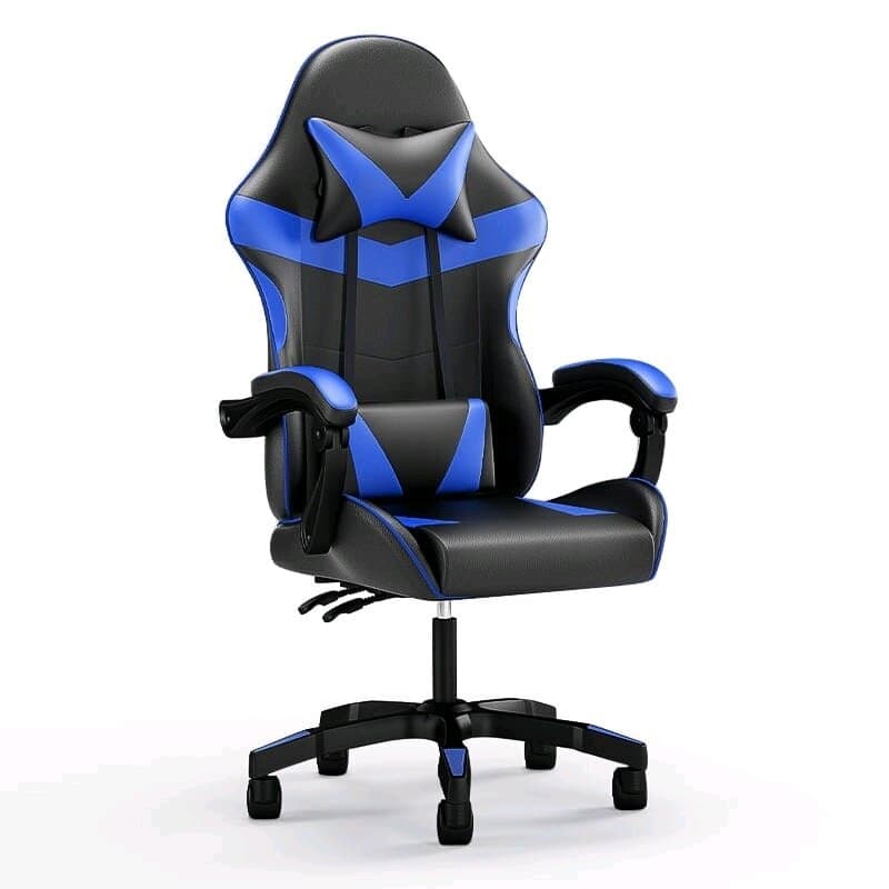 Gaming Chair - Blue & Black