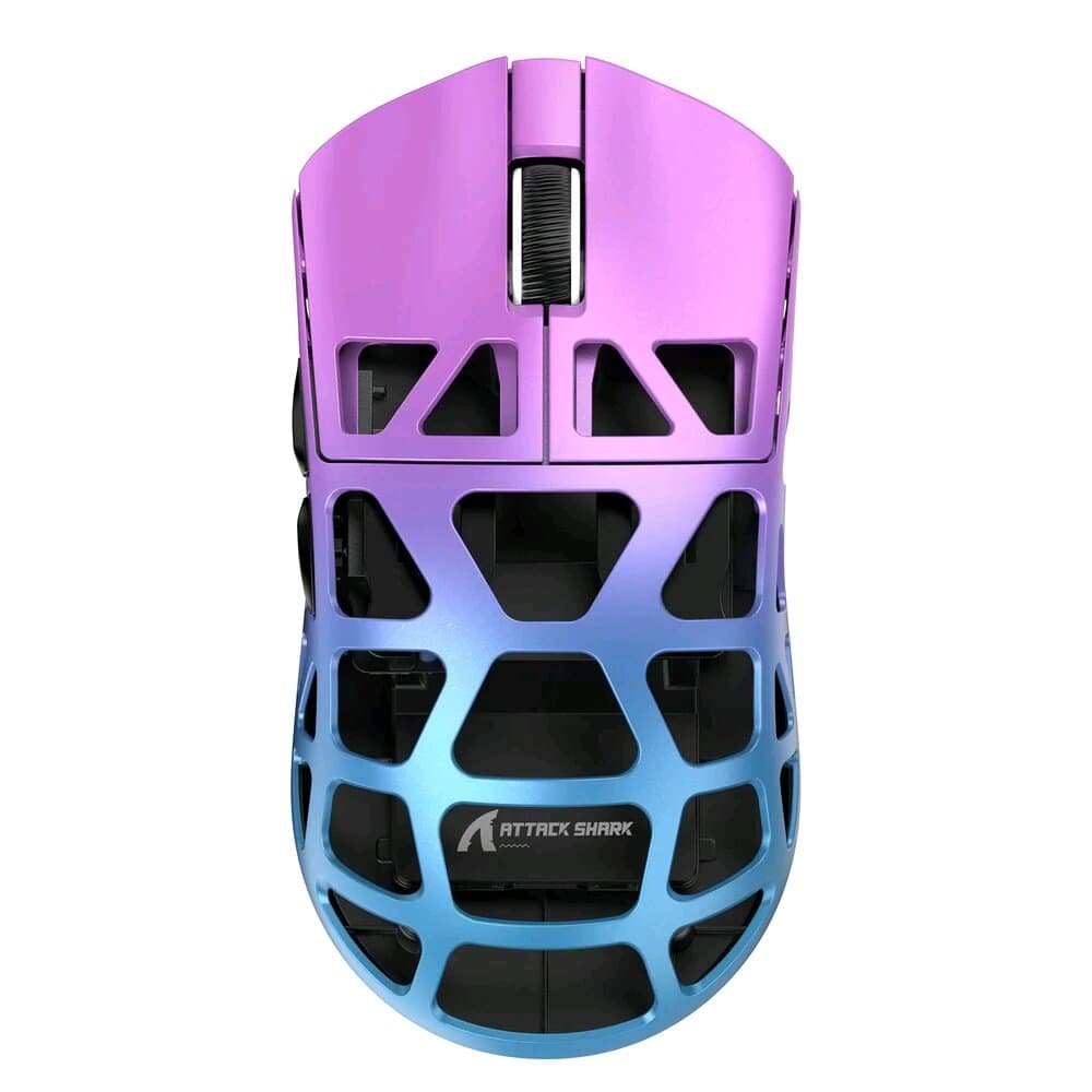 Attack Shark R3 Ultra-Light Wireless  Gaming Mouse 8K Hz - Purple