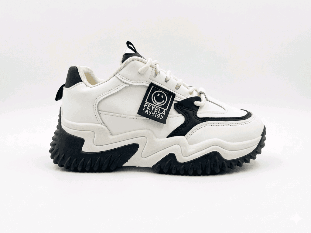 FEYELA Sneakers (Saw-tooth Sole) - Chunky Sporty Style
