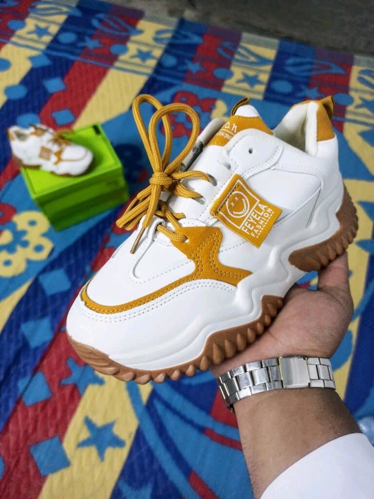FEYELA Sneakers (Saw-tooth Sole) - Chunky Sporty Style 4