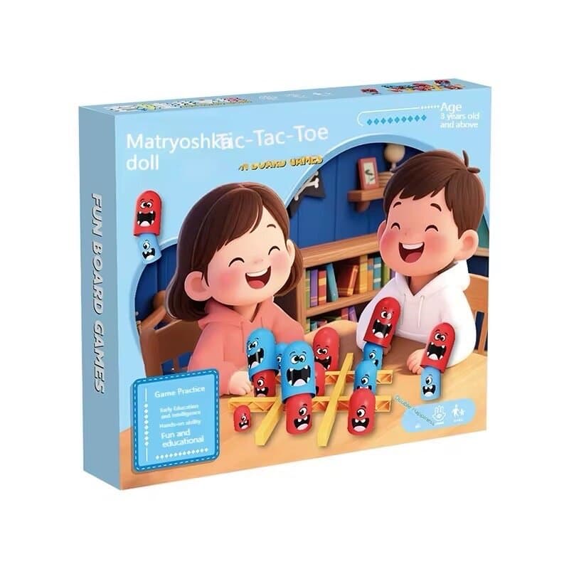 Gobblet Gobblers Board Game – Strategy Tic-Tac-Toe for Kids (Ages 3+)